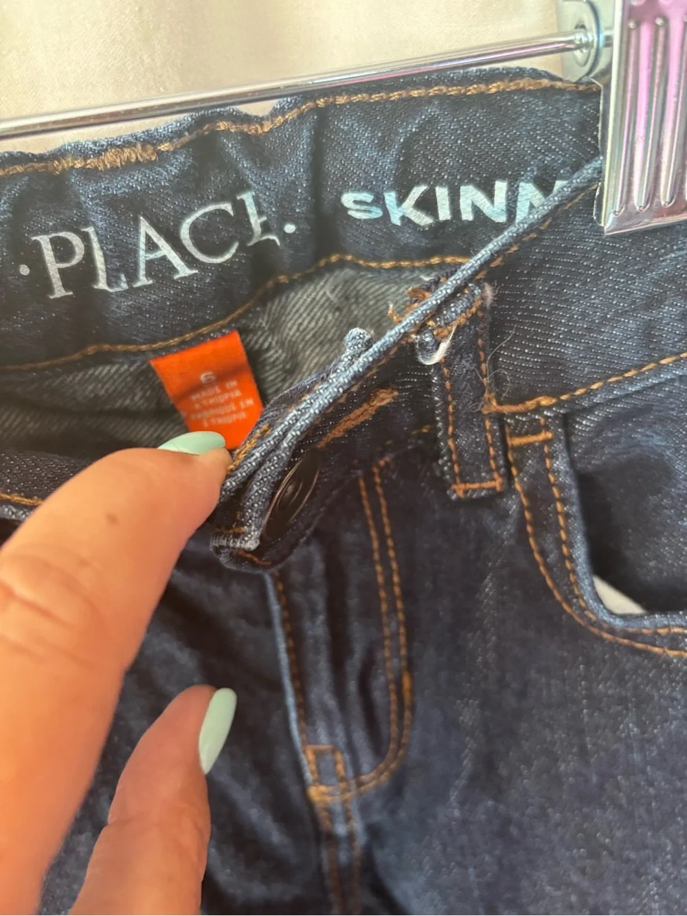 The Children's Place Dark Blue Kids Denim Jeans